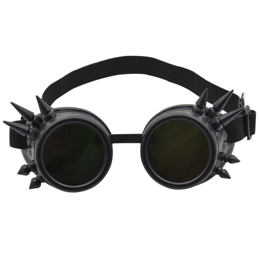 Rivet Retro Cyber Goggles Glasses Cyber Goggles Glasses Vintage Welding Gothic Sunglasses - MRSLM