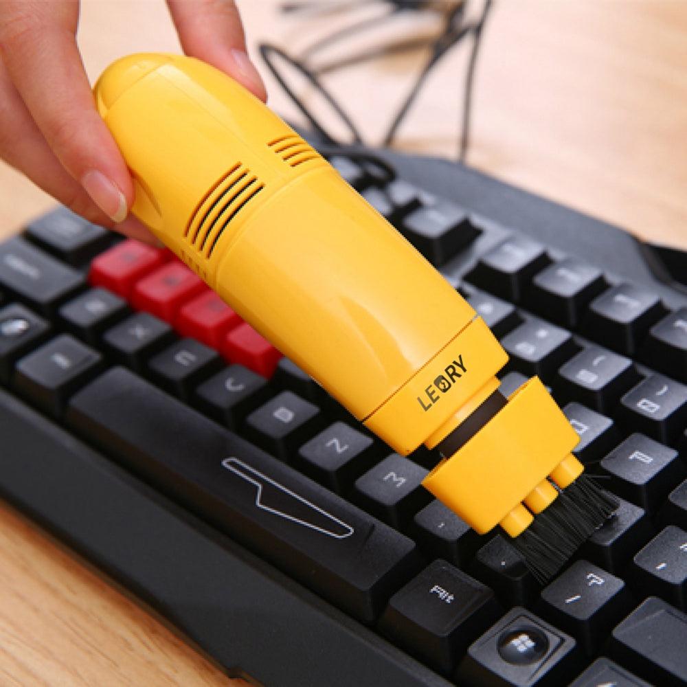 Mini Computer USB Vacuum Keyboard Cleaner PC Laptop Printer Brush Dust Cleaning Kit - MRSLM