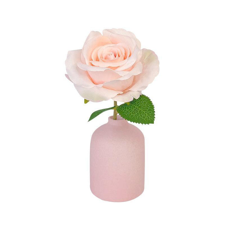 Ceramic Vase Decoration Accessories Desktop Flower Arrangement Container Hydroponics Flower Vase - MRSLM