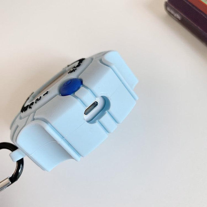 Digimon Transformer Silicone Headphone Case (Blue AirPods1 2) - MRSLM