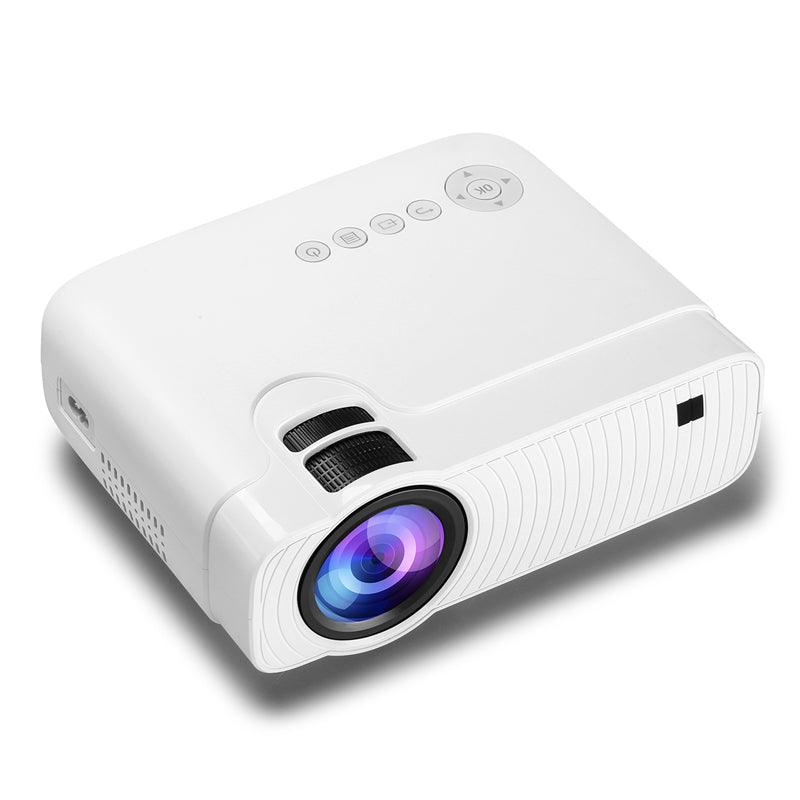 YJ333 LCD Projector Andorid Version 2800 Lumens Support 1080P Input Multiple Ports Wifi Bluetooth Portable Smart Home Theater Projector - MRSLM