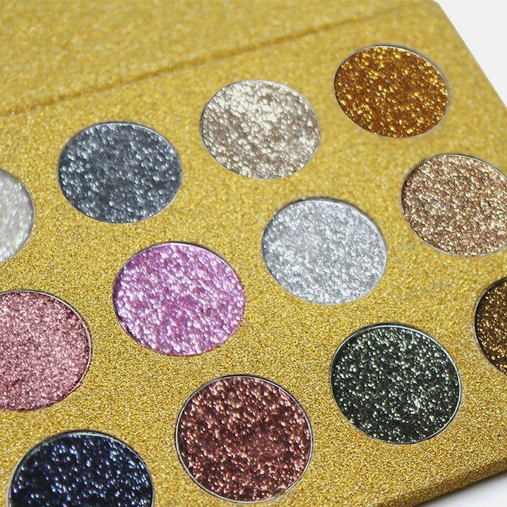 IMAGIC Rainbow Glitters Diamond Eyeshadow Palette Pearlescent Multipurpose Eyeshadow Palette - MRSLM