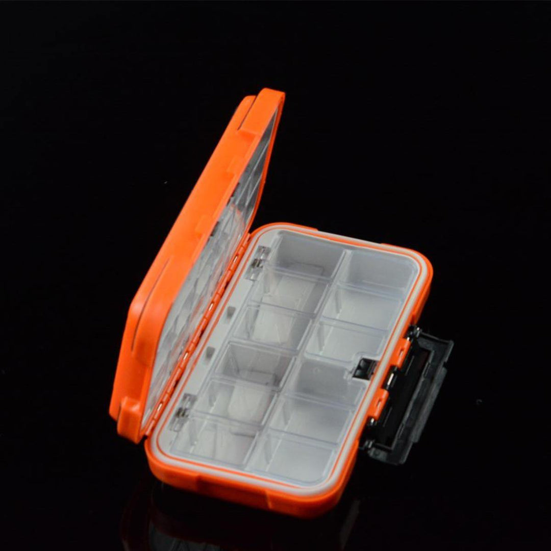 Sealed Waterproof Fishing Tackle Tray ABS Plastic Fishing Accessories Box Swivel Snap Lure Parts Storage Box - MRSLM