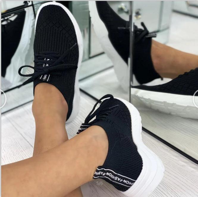 Color Matching Rubber Fashion Casual Shoes - MRSLM