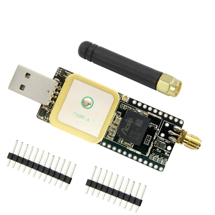LILYGO® TTGO T-Motion SoftRF S76G Lora Chip 868/915/923Mhz Antenna GPS Antenna USB Connector Development Board - MRSLM