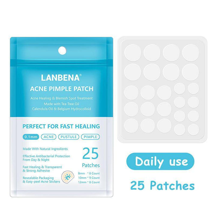 LANBENA Tea Tree Daily Acne Stickers + Night acne Stickers Fade Blackhead Acne Remover - MRSLM