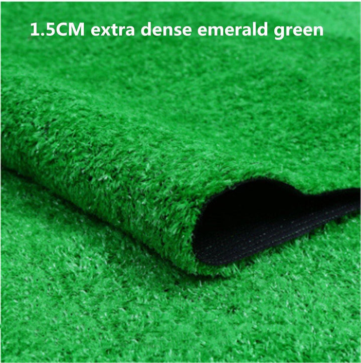 Green Artificial Synthetic Grass Rug Garden Landscape Lawn Carpet Mat Turf - MRSLM