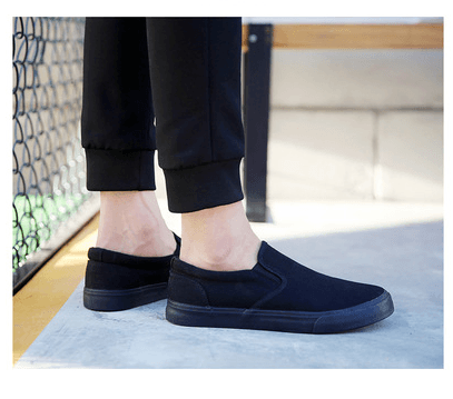 Canvas shoes, one foot, lazy casual shoes - MRSLM