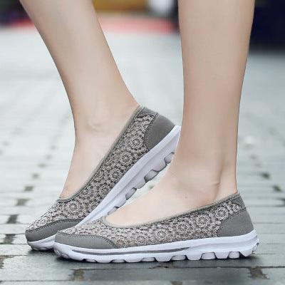 Old Beijing cloth shoes female one pedal - MRSLM