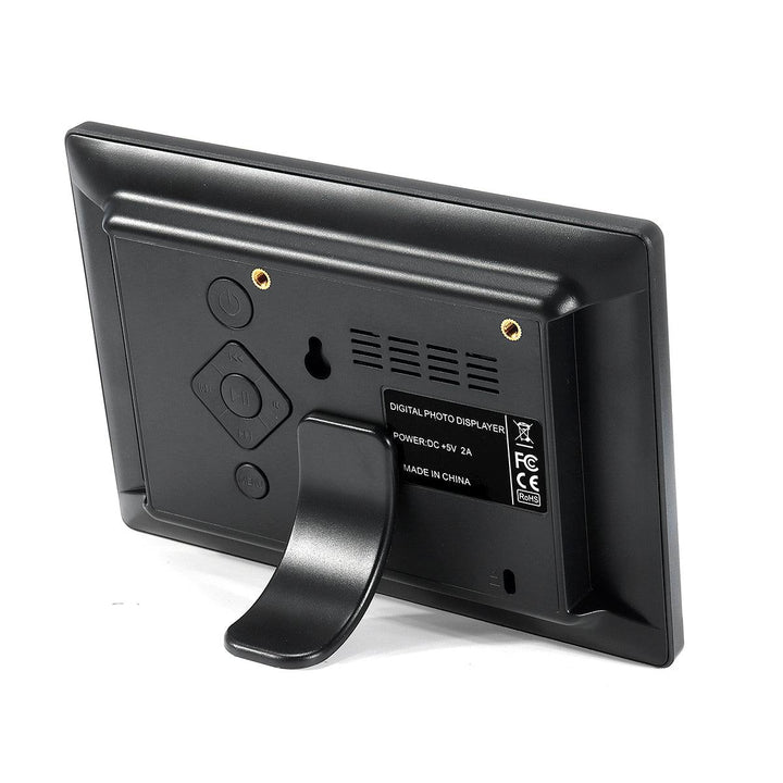 7 Inch 16:9 HD Digital Photo Frame Album Holder Stand Home Decor with Remote Control - MRSLM