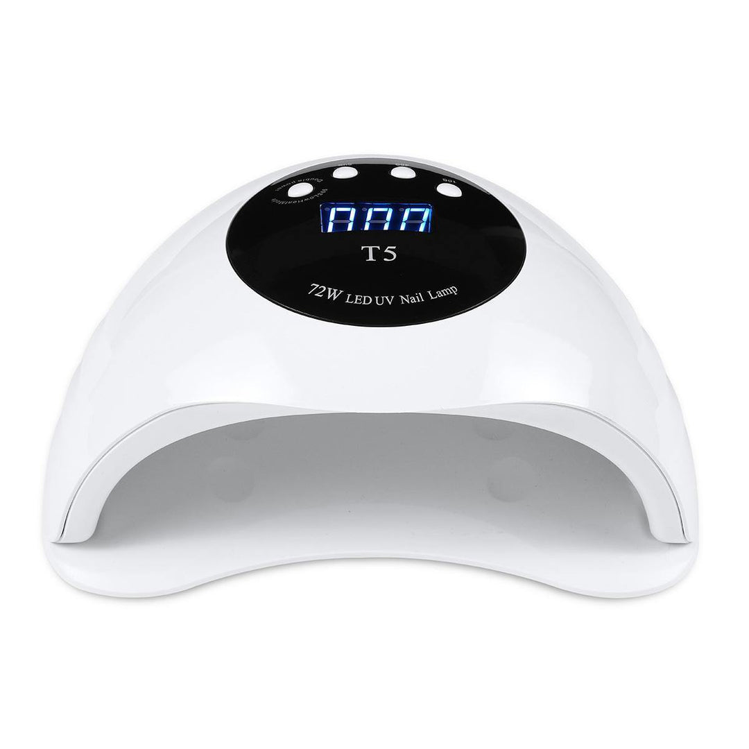 Sun T5 72W Professional 36 LED UV Nail Dryer Machine Toe Nail Gel Polish Lamp Manicure Salon Curing Machine - MRSLM