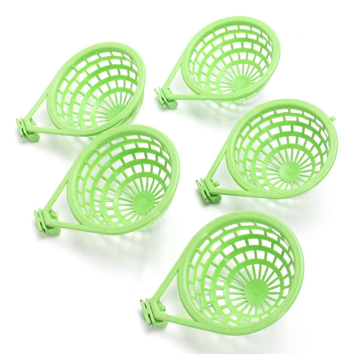 5pcs Plastic Canary Nest Pab & Liner for Nesting Canaries Finches Budgies Hatch Decorations - MRSLM