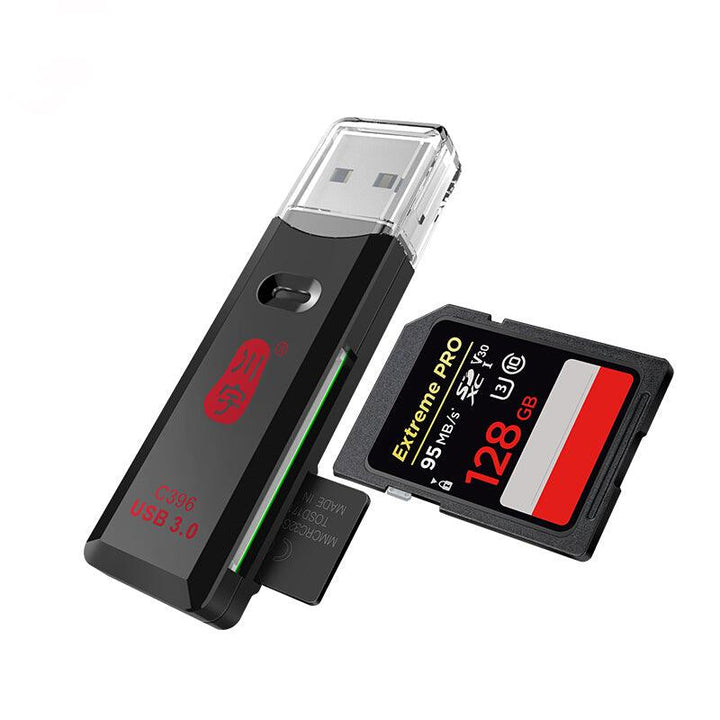 Kawau C396 DUO USB 3.0 SD TF Card Reader Support Simultaneous Read - MRSLM
