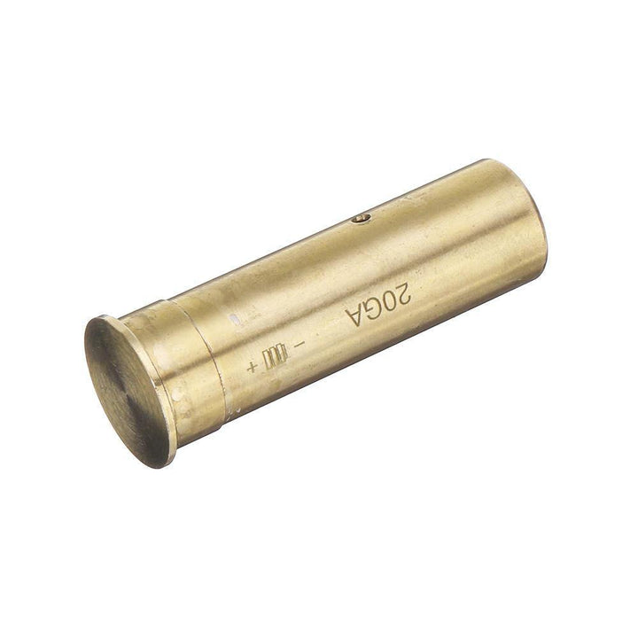 20GA Gauge Laser Bore Sighter Red Dot Sight Brass Cartridge Boresighter Caliber - MRSLM