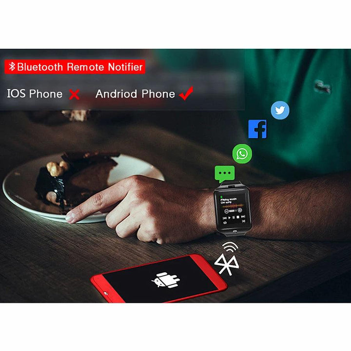 Smart Watch Support TF Card SIM Camera Sport Bluetooth - MRSLM
