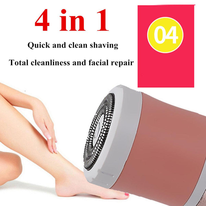 4 In 1 Nose Hair Clipper Trimmer Electric Beard Shaver - MRSLM