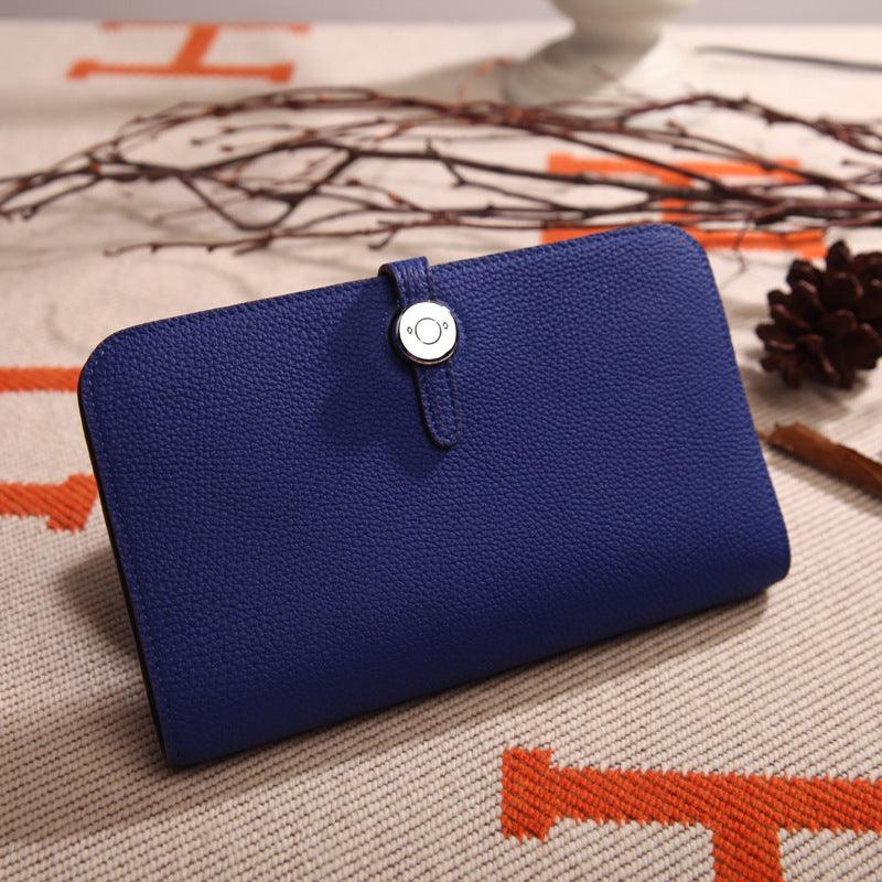 Long leather passport bag, view 4 - MRSLM