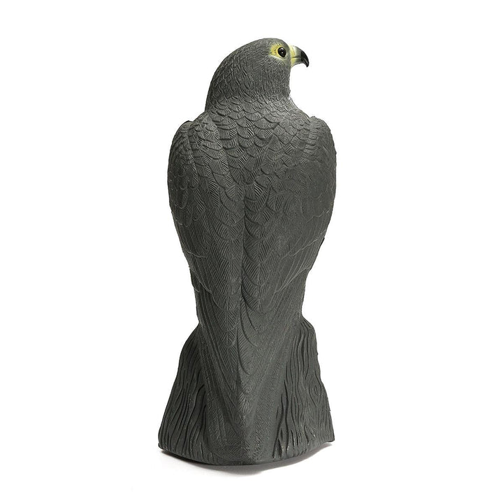 Simulation Falcon Hawk Decoy Bird Pigeon Deterrent Scarer Repeller Garden Lawn Decor Hallowmas Decoration - MRSLM