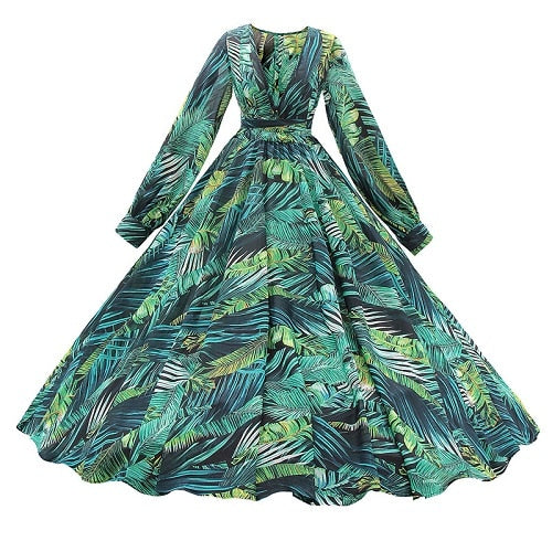 Vestido Maxi Tropicana Feminino