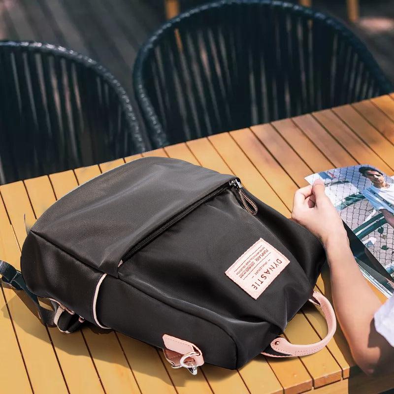 lady travel satchel backpack, view 3 - MRSLM