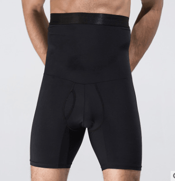 men's compression shapewear shorts, view 3 - MRSLM