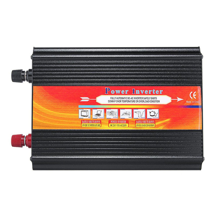 5000W Smart Solar Power Inverter DC 12V/24V to AC 220V/110V Converter Intelligent LCD Display - MRSLM