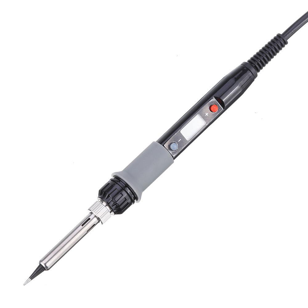 908S 80W LCD Electric Soldering Iron Adjustable Temperature Solder Iron with 5Pcs Solder Tips & Stand - MRSLM