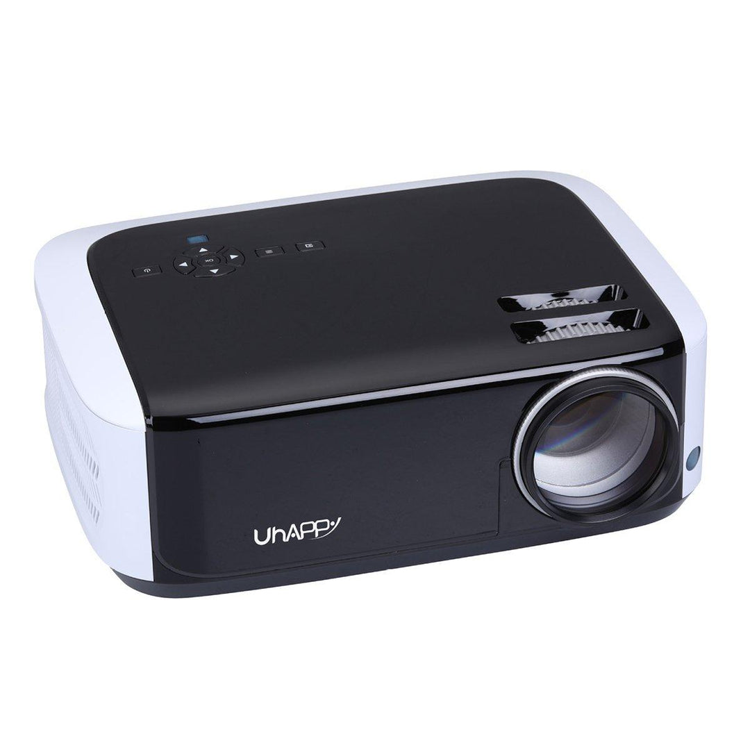 UHAPPY U76 Mini LCD Projector 1920*1080dpi HD 1080P 3500 Lumens LED Projector Mini Home Theater HDMI USB AV VGA - MRSLM