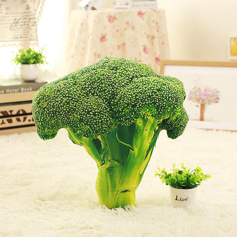KC Creative Simulation Vegetable Pillow Broccoli Potatoes Chinese Cabbage Cushions Plush Toy - MRSLM