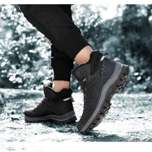 Men's plush snow boots - MRSLM