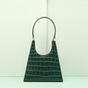 Vintage one-shoulder cowhide bucket bag, view 7 - MRSLM