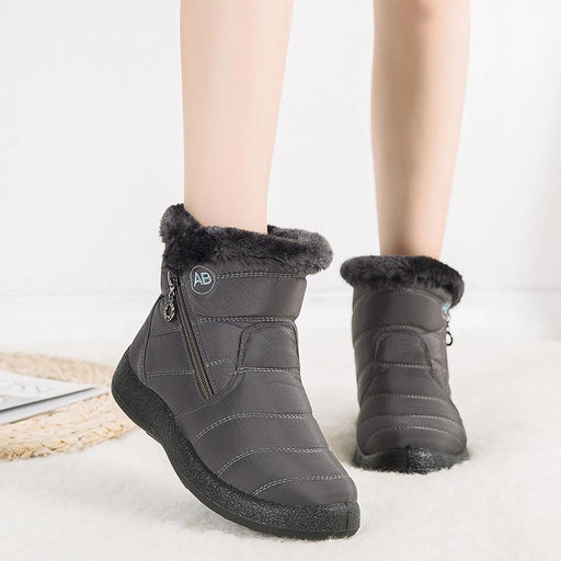 women's waterproof snow boots, view 3 - MRSLM