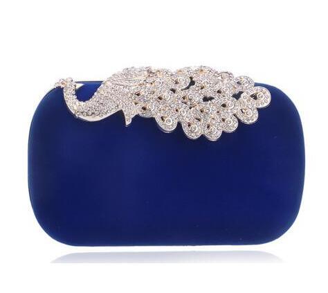 velvet evening clutch, view 12 - MRSLM