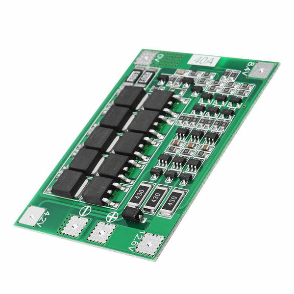 5Pcs 3S 40A Li-ion Lithium Battery Charger Protection Board PCB BMS For Drill Motor 11.1V 12.6V Lipo Cell Module With Balance - MRSLM