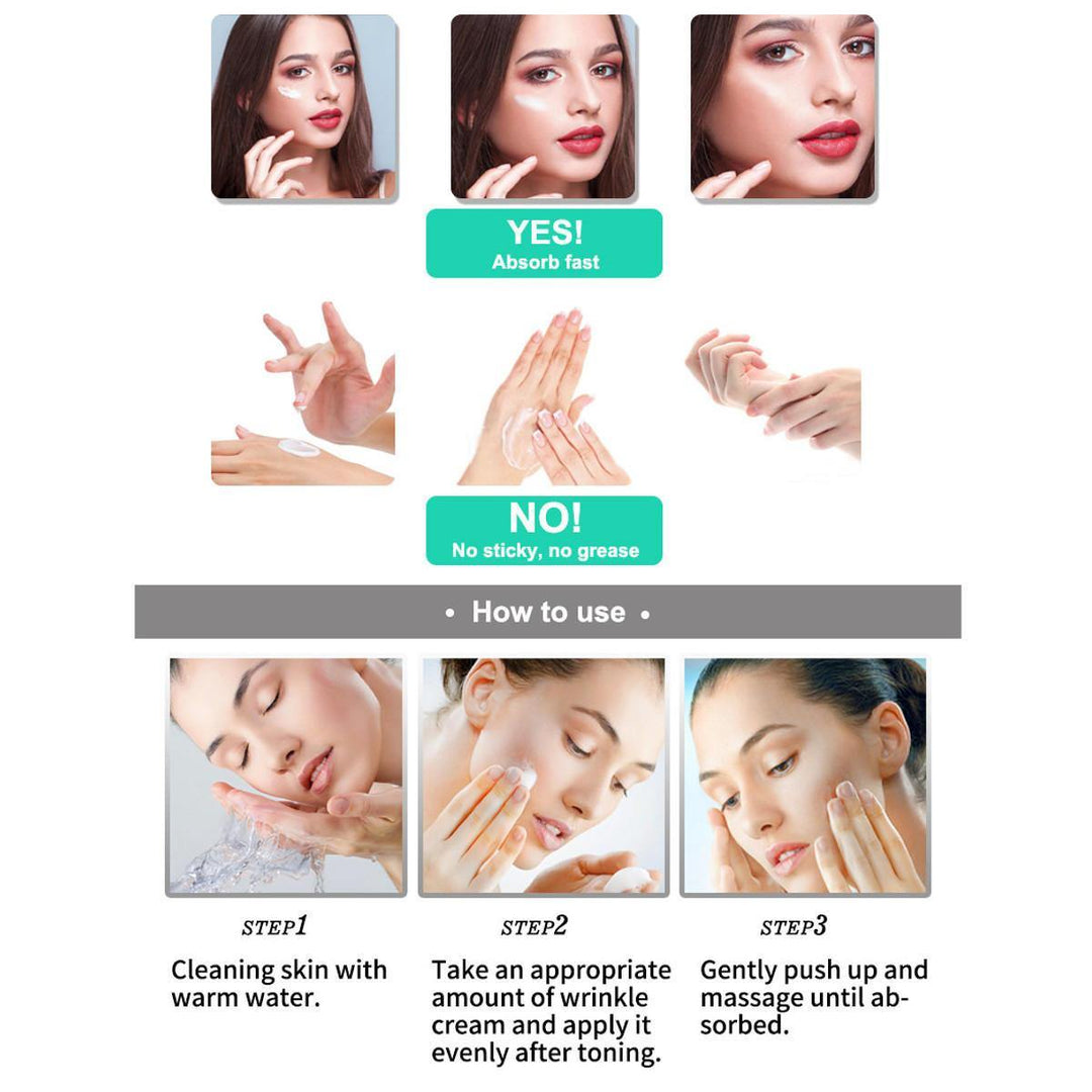 1-3X AuQuest Women Beauty Neck Chest Firming Breast Enlarging Cream Essences Body Wrinkle Remove - MRSLM