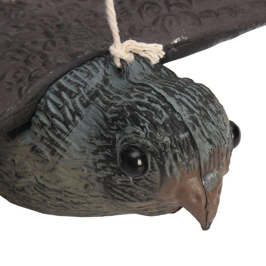 Flying Bird Hawk Owl Decoy Weed Pest Control Repellent Garden Scarer Scarecrow - MRSLM
