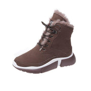 plush short cotton boots, view 3 - MRSLM