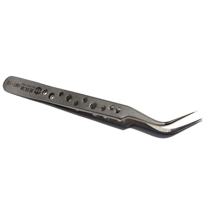 High Precision Tweezers Stainless Steel Elbow Tip With Cooling Hole Phone Repair Tool - MRSLM