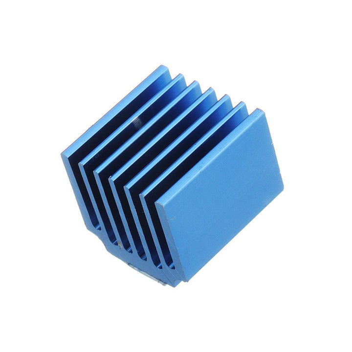 4PCS Blue TMC2100 LV8729 Stepper Motor Driver Cooling Heatsink With Back Glue For 3D Printer - MRSLM