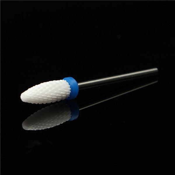 3/32" Ceramic Nail Drill Bit Pedicure Manicure Tool Sanding File Polish Gel Remover - MRSLM