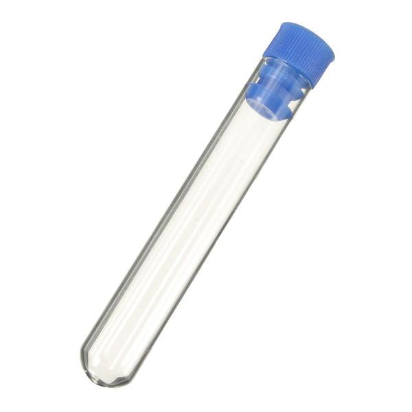 10pcs Borosilicate Glass Test Tubes Rimless Pyrex With Push Caps Lab - MRSLM
