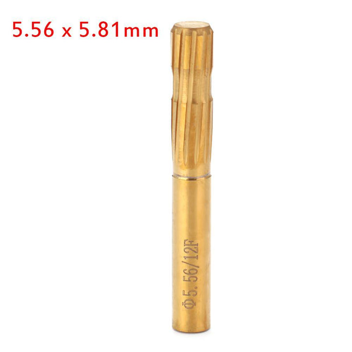 12 Groove Precision Double Layer Blade Push Rifling Button Chamber Milling Cutter Reamer Tool - MRSLM