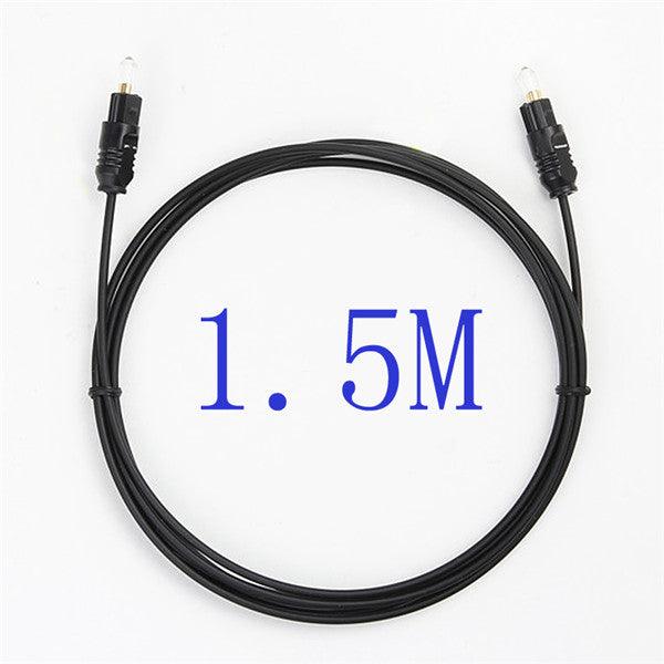 1M-15M Gold Plated Digital Toslink SPDIF Audio Optical Fiber Cable Cord - MRSLM