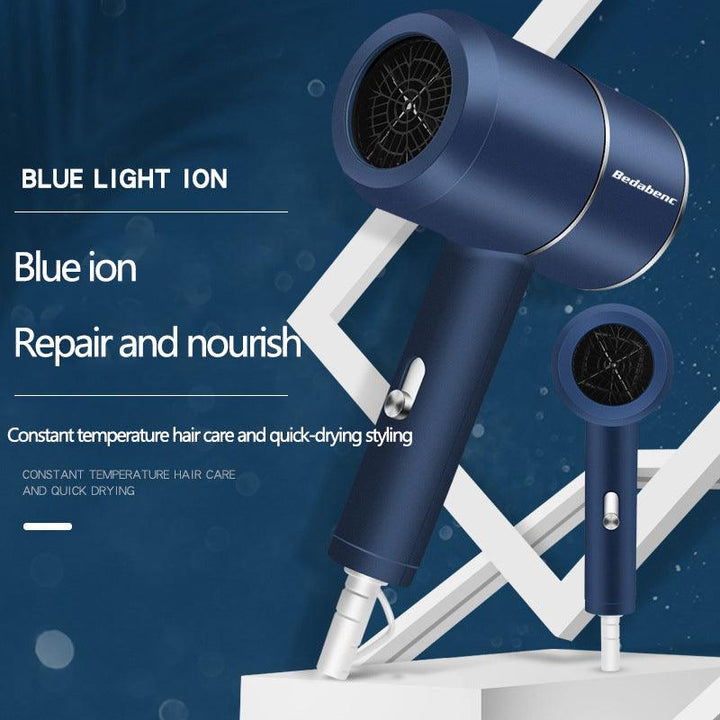 Negative Ion Hair Dryer High Speed Professional Blow Dryer Aluminum Alloy Powerful Electric Hair Dryer for Household Travel Tool - MRSLM