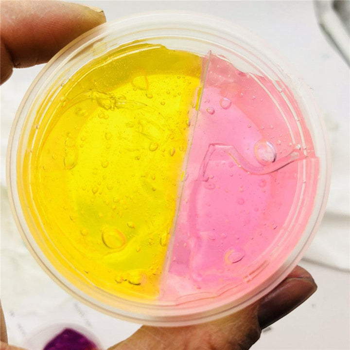 60ML Multicolor Slime Crystal Decompression Mud DIY Gift Toy Stress Reliever - MRSLM