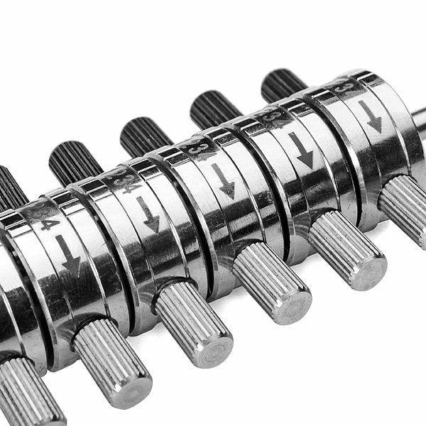 DANIU 6 Cylinder Reader Automotive Lock Pick Tools Locksmith Tools - MRSLM