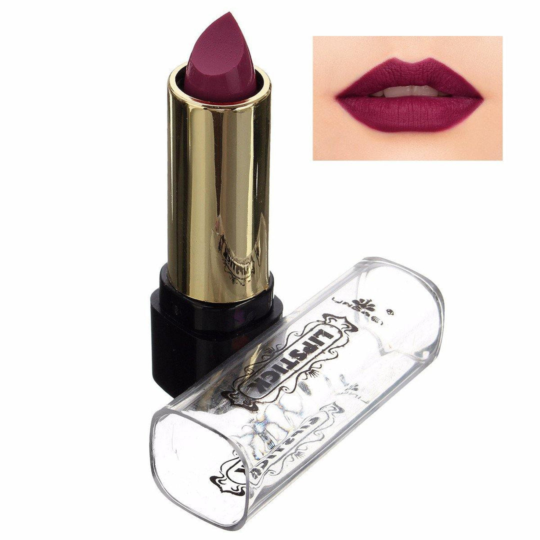 Vampire Velvet Matte Matte Dusty Rose Lipstick Deep Red Lip Sticks Waterproof - MRSLM