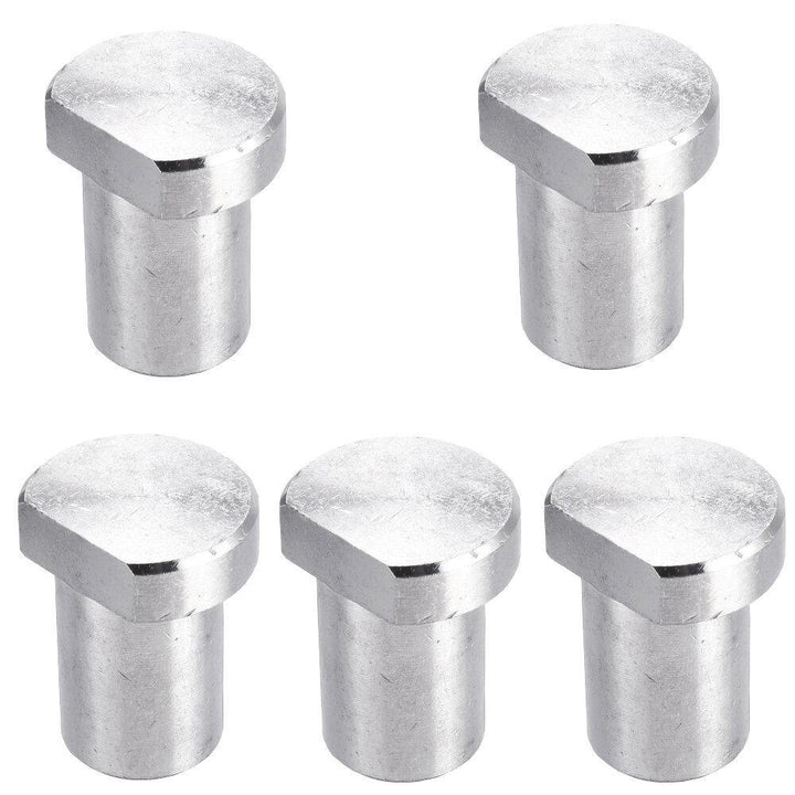 5Pcs Stainless Steel Workbench Peg Brake Stops Clamp Quick Release Woodworking Table Limit Block Woodworking Tool - MRSLM