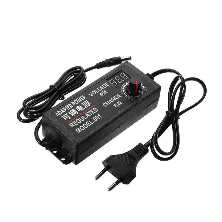 Excellway® 3-12V 5A 60W AC/DC Adapter Switching Power Supply Regulated Power Adapter Display - MRSLM
