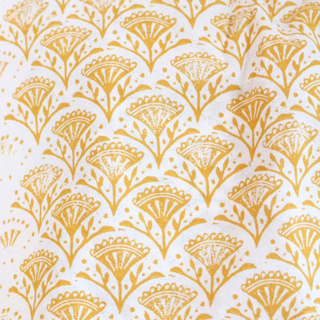 Goldenrod Floral Tea Towel - MRSLM